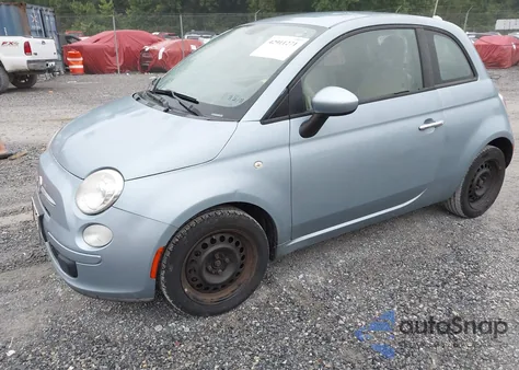 2013 Fiat 500 Pop from USA, damaged, VIN 3C3CFFAR2DT528986